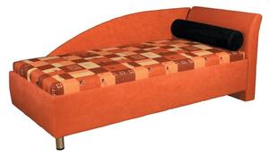 Jednolůžková postel (válenda) 90 cm Pennie (s molitanovou matrací) (P)