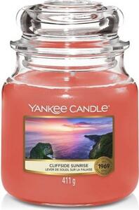 Yankee Candle vonná svíčka Classic ve skle střední Cliffside Sunrise 411 g