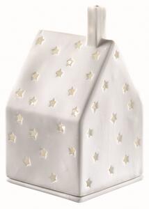 Porcelánový svícen Domek 10 cm