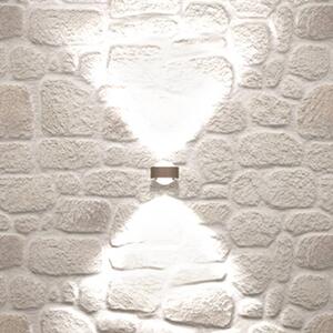 Puk Mini Wall, G9, čirá skla, matný nikl