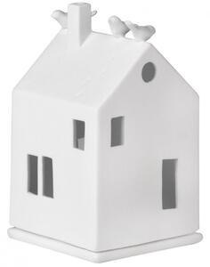 Porcelánový svícen Domek 13 cm