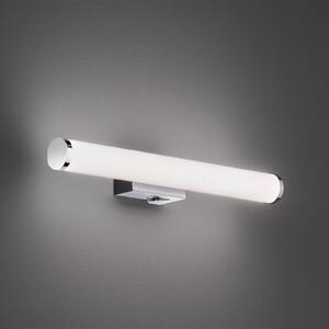Trio Lighting Nástěnné svítidlo Mattimo LED, šířka 40 cm, chrom, vypínač, Chrom / stříbro, Koupelna, Plast, Moderní