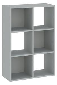 Regál Sinde 2x3, šedá
