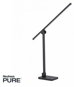 PAUL NEUHAUS PURE GRAFO LED stolní lampa, černá, nastavitelná, stmívatelná 3000K