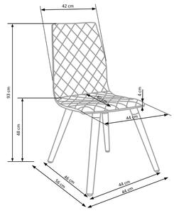 Jídelní židle SCK-282 buk/béžová