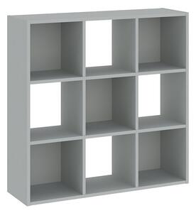 Regál Sinde 3x3, šedá