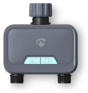 Nedis BTWV20GY - Regulátor průtoku vody 4xAA Wi-Fi Tuya IP54