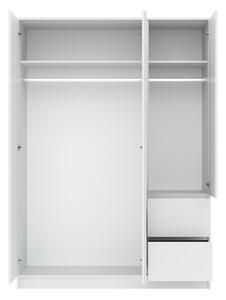 Šatní skříň Bamio 147, bílá