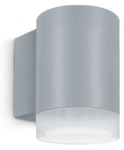 Brilagi - LED RGBW Venkovní nástěnné svítidlo MATERA 1xGU10/4,8W/230V šedá IP54