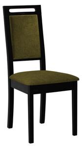 Čalouněná jídelní židle Heven XV, Barva dřeva: černý, Potah: Kronos 7 Mirjan24 5903211291920