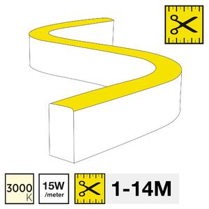 SLC SM16067 LED pásek SLC NEON FLEX SIDE 3000K 15W 515LM 1-14M IP67 - TLG