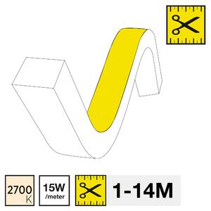 SLC SM16026 LED pásek SLC NEON FLEX TOP 2700K 15W 1057LM 1-14M IP67 - TLG