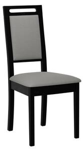 Čalouněná jídelní židle Heven XV, Barva dřeva: černý, Potah: Hygge D91 Mirjan24 5903211291913