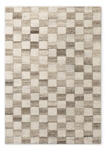 Krémový ručně tkaný vlněný koberec 120x180 cm Boho 1.0 Quadra – Vikosa