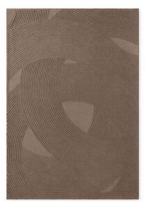 Hnědý vlněný koberec 120x170 cm Kensington Victoria – Ted Baker