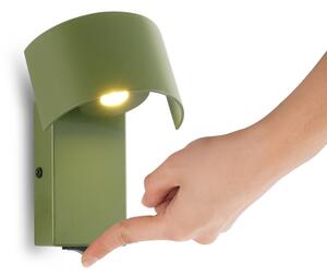 Brilagi - LED Nástěnná lampa VASTO LED/3W/230V zelená