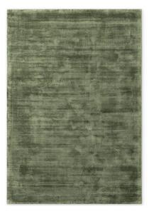 Zelený ručně tkaný koberec z viskózy 80x150 cm Noemi – Vikosa