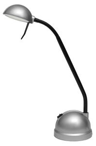 Ecolite Lampa stol. LED, 8W, 630lm, 4000K, stříbrná L460-LED/STR