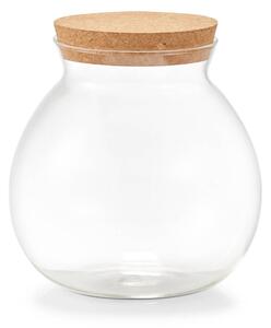 Objemná dóza s korkovým víkem, 1700 ml