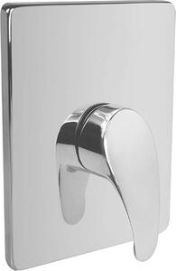 Mereo Sprchová podomítková baterie bez přepínače, Sonáta, Mbox, hranatý kryt CB60105C