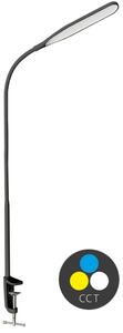 Ecolite LED stmívatelná stolní lampa 10W 500lm CCT černá LU13C-CR
