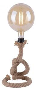 LEUCHTEN DIREKT is JUST LIGHT Stolní lampa jako námořnické lano v rustikálním retro vzhledu LD 15480-18