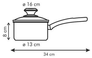 Rendlík PRESTO s poklicí ø 16 cm, 1.4 l