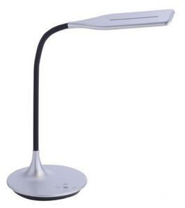 LEUCHTEN DIREKT is JUST LIGHT LED ve stříbrné barvě s flexibilním ramenem s měnitelnou teplotou chromatičnosti a stmíváním 2700-5000K LD 13061-21