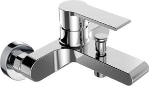Mereo Vanová nástěnná baterie, Dita, 150 mm, bez příslušenství, chrom CBE90103D