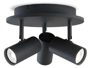 Stropní Lampa Belid, stmívatelné, Černá, Obývací pokoj, Kov