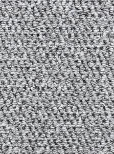 Metrážový koberec Timzo Estela 9484 šíře 4m šedá