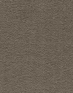 Metrážový koberec ITC Liana 6555 šíře 4m šedohnědá