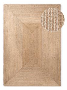 Oboustranný/ručně tkaný jutový koberec v přírodní barvě/ve světle přírodní barvě 200x300 cm Juno – Hanse Home