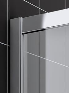 Kermi Posuvné dveře Cada XS D2L 1200x2000 1160-1210 STŘ.LESK čiré+Clean CKD2L12020VPK