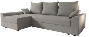 Rohová sedací souprava Dusk L (šedá) (L). Akce -35%