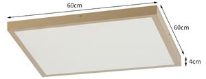 Brilagi -LED Stmív. koupelnové svítidlo FRAME SMART LED/50W/230V 60x60 IP44 + DO