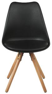 Sada 2 židlí černá DAKOTA