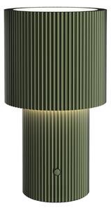Stolní lampa Belid, Iluma, stmívatelné, Zelená, Obývací pokoj, Hliník, Moderní