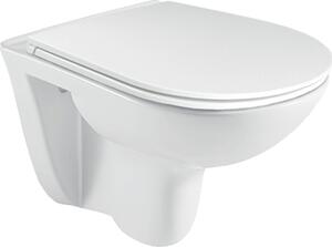 Mereo WC závěsné, RIMLESS, 530x355x360, keramické, vč. sedátka CSS124 VSD81S2