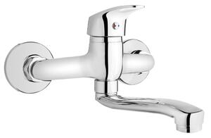 INVENA - Umyvadlová/ dřezová baterie AVA NEW, 20 cm BC-06-001-B