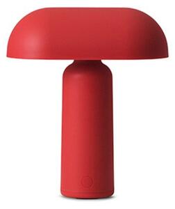 Stolní lampa Normann Copenhagen, Červená, Obývací pokoj, Plast
