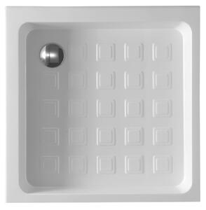 Kerasan, RETRO keramická sprchová vanička, čtverec 90x90x20cm, 133801