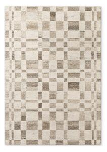 Krémový ručně tkaný vlněný koberec 80x150 cm Boho 1.0 Structa – Vikosa