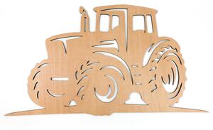 Dřevěná dekorace Traktor (62 x 33,5 cm) - Kvalitní samolepky.cz