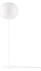 Stojací Lampa Lodes, Bílá, Obývací pokoj, Sklo