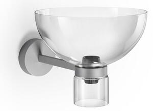 Nástěnná Svítidla FLOS, Nocturne Bowl, stmívatelné, Metalická, Chodba, Hliník, Design