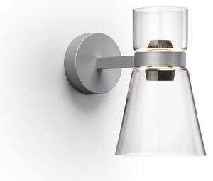 Nástěnná Svítidla FLOS, Nocturne Cone, stmívatelné, Metalická, Obývací pokoj, Hliník, Design