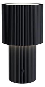Stolní lampa Herstal, Iluma, stmívatelné, Černá, Obývací pokoj, Hliník, Moderní