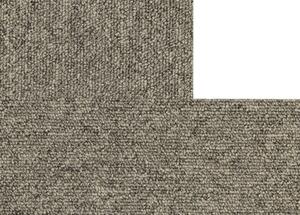 Breno Kobercový čtverec ALPHA 847, velikost balení 5 m2 (20ks), Hnědá