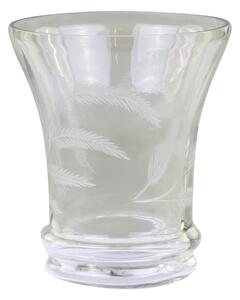 Skleněná váza Clear Grindings